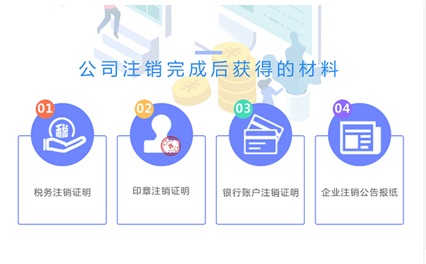鄭州公司注銷成功，你會拿到如下材料