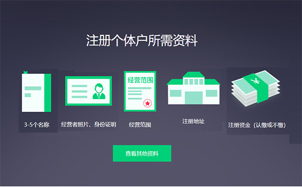 鄭州注冊個(gè)體戶營業(yè)執(zhí)照需要什么資料